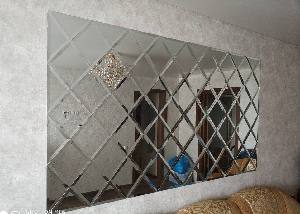 mirror tile panel